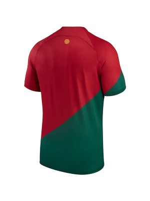 Portugal 2022 world cup home jersey soccer uniform men's first football kit sport tops shirt 2022-2023